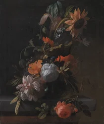 Una ciotola di fiori