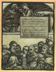 (Illustrazione per il Rubáiyát di Omar Khayyám) Le sette stridenti