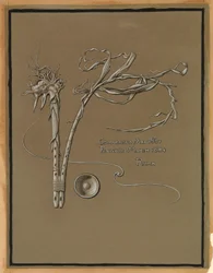 (Illustrazione per il Rubáiyát di Omar Khayyám) Firma dell