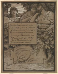 (Illustrazione per il Rubáiyát di Omar Khayyám) La tomba di Omar