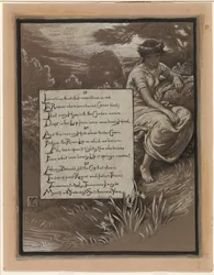 (Illustrazione per il Rubáiyát di Omar Khayyám) Il fiume-Lipo