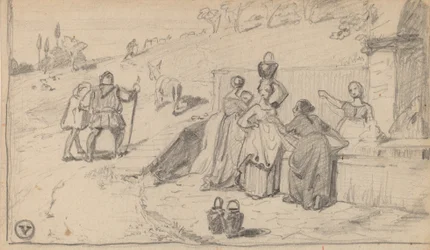 Padre e figlio, c. 1859