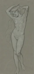 Studio per la figura di Venere