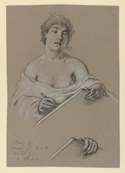 Studio per "Musa della Storia"
