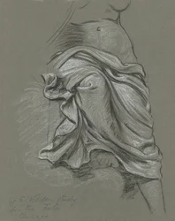 Studio per Le Parche che Raccolgono le Stelle, 1884-1887