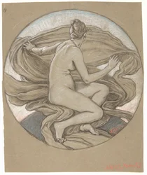 Studio per "La gloria del mattino"