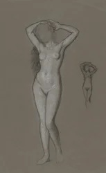 Studio per la figura di Venere