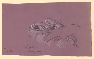 Studio del drappeggio di "Fortuna"