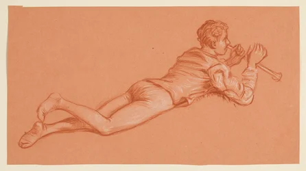 Studio di una Figura Maschile in Costume