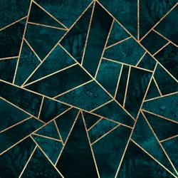 Elegante geometria color verde acqua