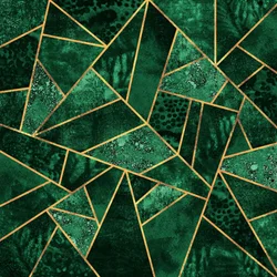 Smeraldo Oro Geometrico