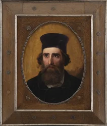Ritratto del pittore danese Thorald Læssøe (1816-1878)