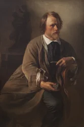 Lo scultore Jens Adolf Jerichau, il marito dell