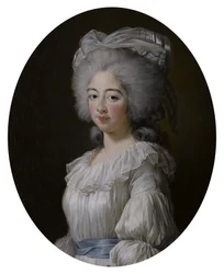 Ritratto di Maria Giuseppina di Savoia (1753-1810), contessa di Provenza