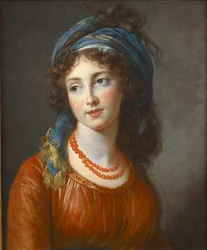 Ritratto di Aglaé de Gramont, nata de Polignac 1768-1812, 1794