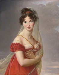 Ritratto di Aglae Angelique Gabrielle de Gramont 1787-1842, moglie del Generale Alexander Lvovich Davy