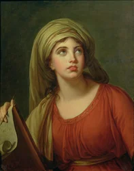 Ritratto di Emma Hart (ca. 1765-1815), in seguito Lady Hamilton, come sibilla, ca. 1792
