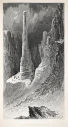 Monumento di Tennyson, illustrazione da 