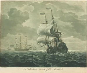 Scena di navigazione dalla collezione di Jacob Gibbs
