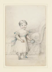 Principessa Vittoria con una palla