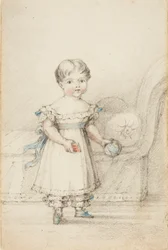 Regina Vittoria da bambina