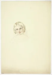 Ritratto di testa di giovane ragazza
