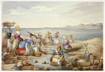 Lavandaia a Nizza
