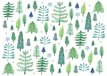 Foresta incantata, 2017 (acquerello)