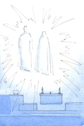 Non appena ho salutato Cristo al tabernacolo, l