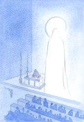 Cristo e Sua Santa Madre sono vivi, ora in Cielo, gloriosi. Essere così glorificati significa essere maestosi e perfetti in ogni modo