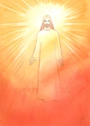 Cristo è radioso e gioioso nella Sua vita risorta