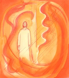 Cristo nostro Dio è ora in cielo nella sua purezza e potenza