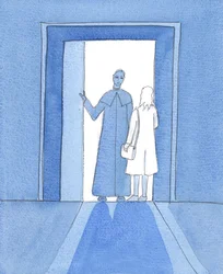 Cristo ha sottolineato la verità che, con la mia decisione di entrare nella piena Comunione come cattolico, ho rischiato il dolore e la persecuzione, per amore di Lui - proprio come molti dei suoi seguaci nella sua vita terrena, e in ogni epoca, 2005 (acqu