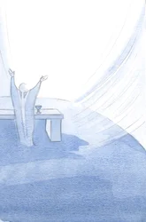 Cristo sostiene la Sua Santa Chiesa in ogni momento della sua vita, con le braccia tese mentre offre il Suo Santo Sacrificio