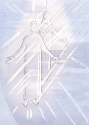 La Santa Madre di Cristo ha assistito alle Sue sofferenze; e tutto il Suo caro corpo, ora ferito, era venuto dalla sua carne