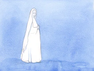 Per molti mesi, la Nostra Signora portò Cristo nel Suo grembo; ebbe tempo di riflettere sul Suo ruolo nel piano di Dio