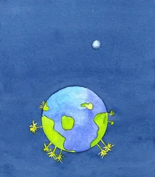 Dio ha creato la Terra e tutto ciò che è su di essa