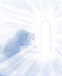 Ricordo Cristo che veniva da me da giovane adulto: quanto era splendente la Sua gloria; quanto oscura vedevo la mia anima.