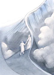 Ho visto una cresta stretta, e la Sua Santa Madre che veniva a condurmi in salvo