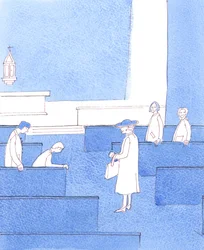 Se la Regina percorresse la navata centrale della nostra chiesa, cesserebbero le chiacchiere? Le persone si inchinerebbero, si alzerebbero o farebbero la riverenza, e resterebbero in silenzio nel caso volesse parlare? Non possiamo fare lo stesso, ora, per
