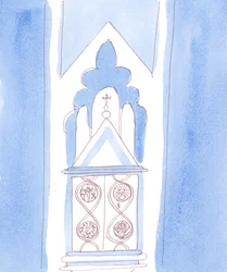 Se dovessimo cercare in tutto il mondo, non troveremmo nessun onore più grande conferito a un uomo che il dono del sacerdozio ministeriale, 2005 (acquerello su carta)