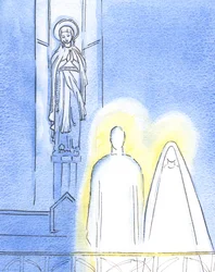 Gesù ha voluto portare Sua Madre Maria a stare con Lui nella Cappella della Madonna, e mostrarmi ciò che credo