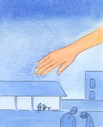 È come se la mano del Padre si estendesse attraverso quei luoghi dove si ascoltano le confessioni