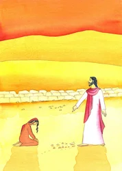 Gesù perdona la donna sorpresa in adulterio, 2006