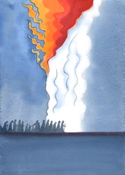 Proprio come il popolo di Dio ai tempi di Mosè era guidato da una colonna di fuoco, un vero contemplativo oggi può essere guidato interiormente come da un forte dolce fuoco