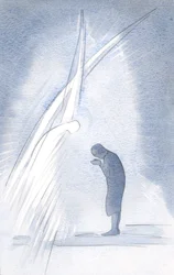 Il mio angelo custode ripete la preghiera che faccio, inchinandosi e dicendo nel nome di Cristo: 