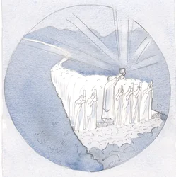 Sulla strada della Sacra Tradizione, tenendo in alto le Sacre Scritture, camminano gli insegnanti: vescovi e sacerdoti con tutto il popolo