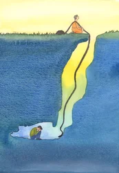 La nostra preghiera è come una linea di vita calata dal Cielo per aiutare coloro che sono persi e intrappolati nelle difficoltà