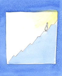 Il nostro progresso verso il Paradiso può essere come un grafico delle vendite