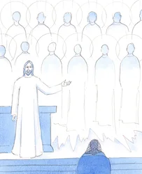I santi in cielo sono lì perché hanno fatto la volontà di Dio nella vita terrena, o l